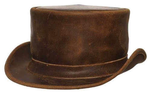 Balke leder zylinder braun - leder,