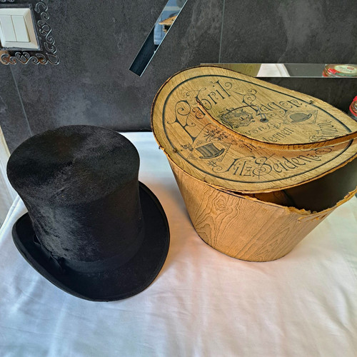 Antiker zylinder 1900 mit - zylinder,