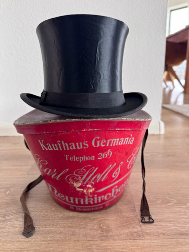 Antiker eleganter chapeau - antiker,