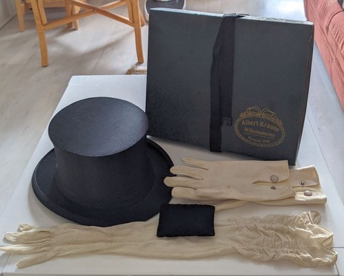 Zylinder chapeau claque - ,
