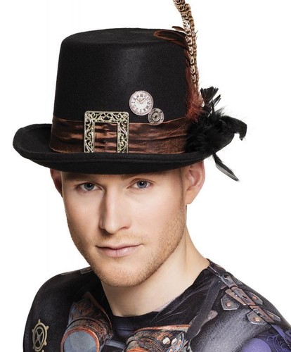 Steampunk zylinder hut - zylinder, pirat