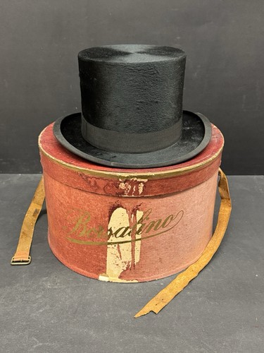 Borsalino zylinderhut nero - zylinderhut,