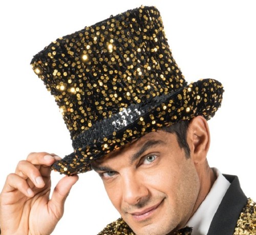Zylinder hut chapeau velour - hut,