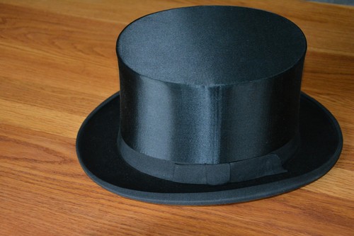 Antiker herren zylinder mit - zylinder,