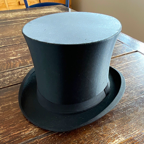 Zylinder chapeau claque - chapeau,